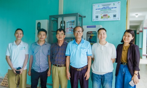 Completion of solar power system installation and handover to four facilities supporting persons with disabilities in Quang Tri and Hue